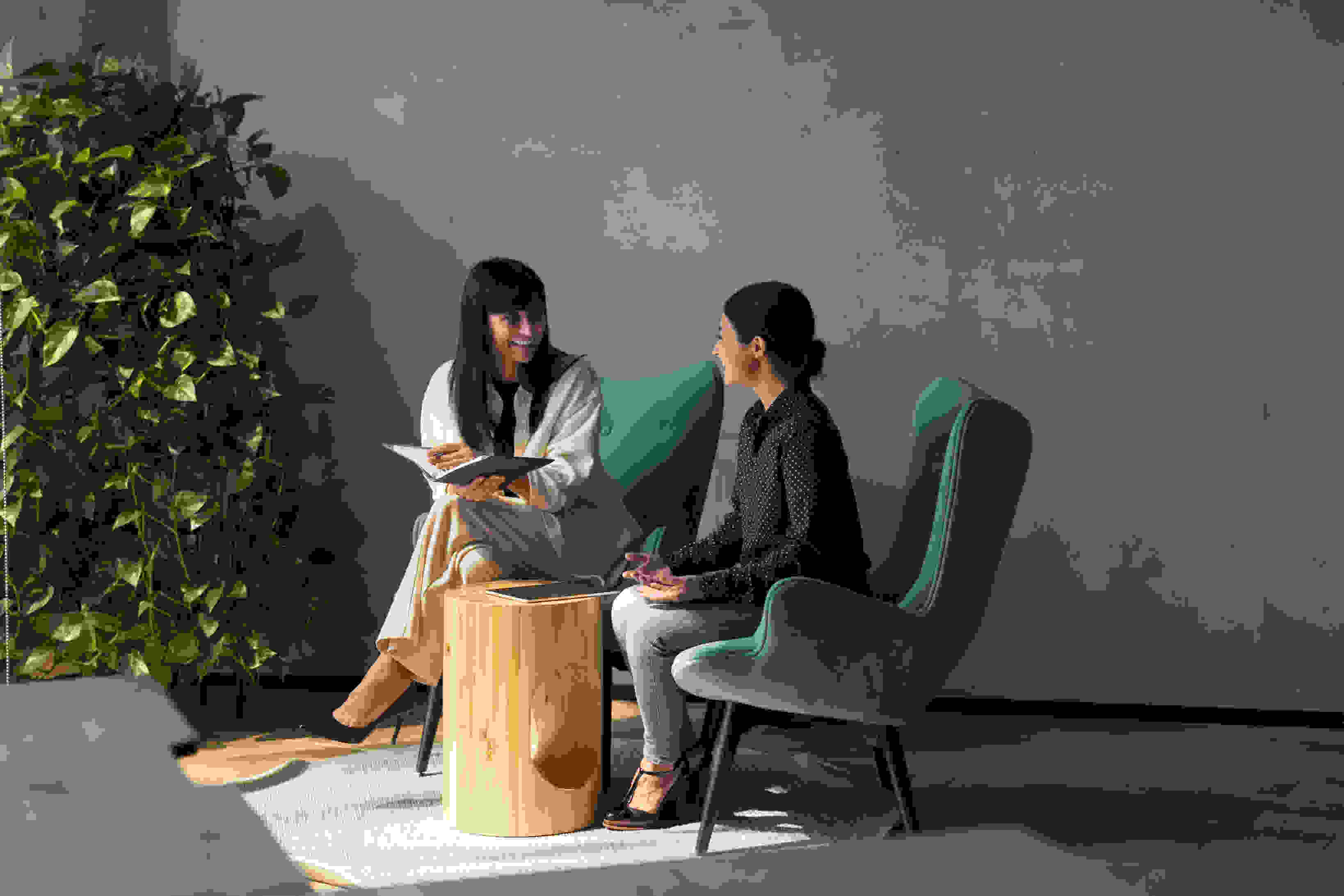 Businesswomen having a casual meeting