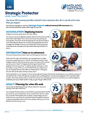 Strategic Protector IUL Consumer Flyer.