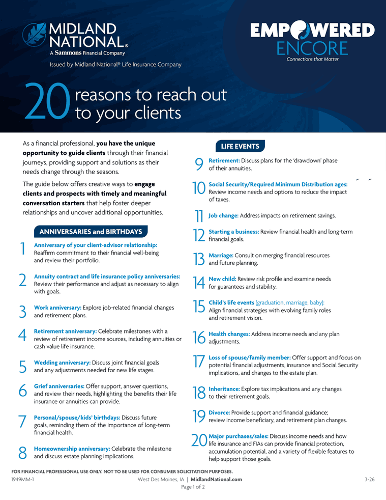 Touchpoints Flyer