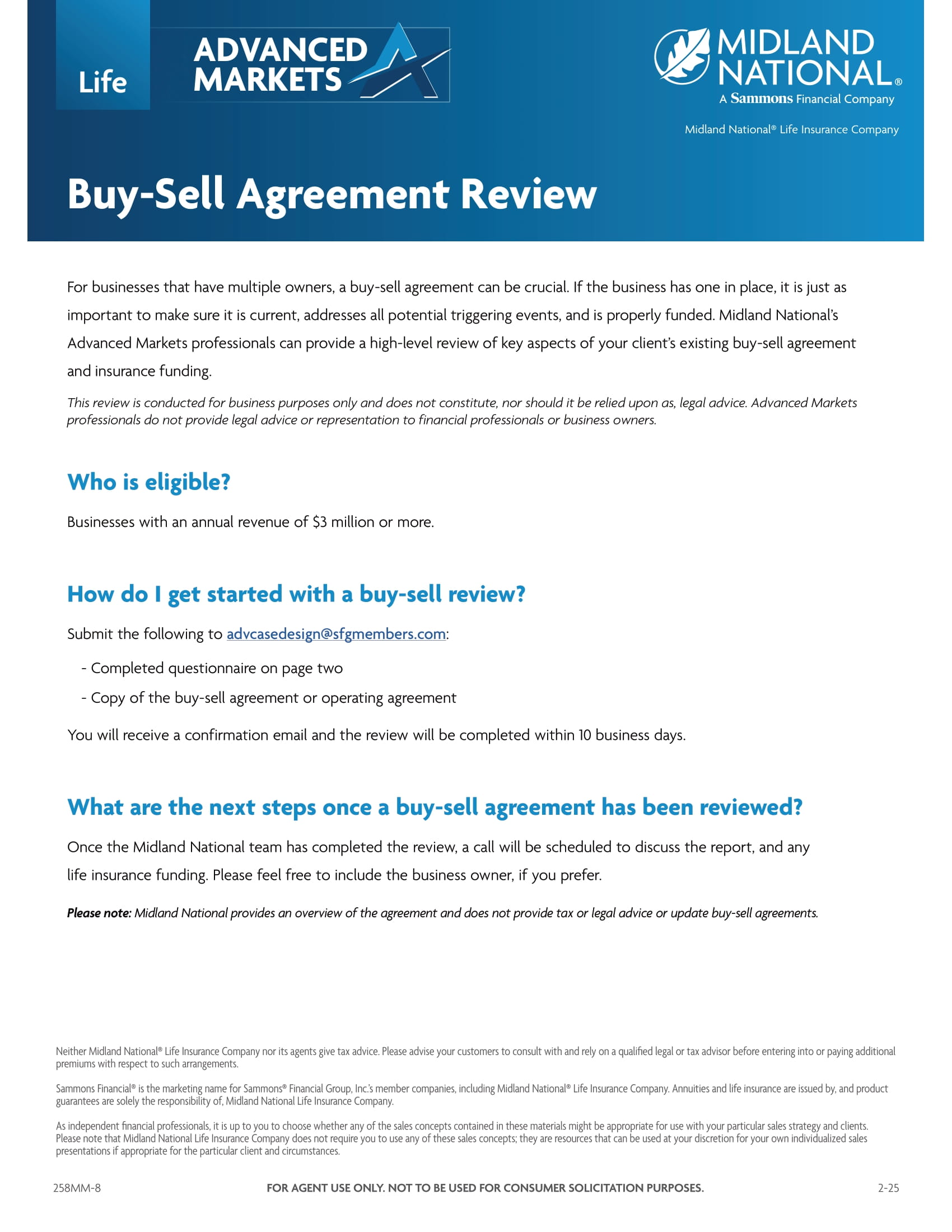 Buy-Sell Review Program