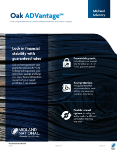 Oak ADVantage client brochure