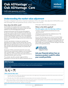 Oak ADVantage about MVA flyer