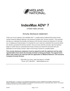 IndexMax ADV 7-year disclosure